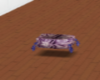 purple floating pillow