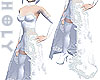 Silver Angel Long Dress