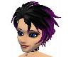 Black with purple tips