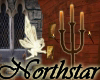 ~NS~ Wood Candelabra