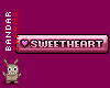 (BS) SWEETHEART Sticker