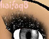 shining eyelashes