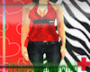 !BBW BeltedHalterFIT Red