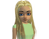 golden blonde hippy