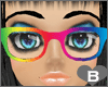 ~BZ~ Nerd Glases Rainbow