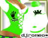 [LF]hood-gial shoe lime*