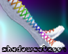 White Rainbow Sneakers