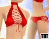 Lace-Up Torch Halter Top
