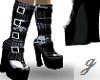 Goth Skull Boots