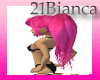 21b- pink long hair