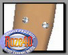 SilverWrist Studs Left