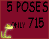 Sweet Surrender poses