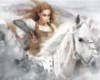 white wing horse
