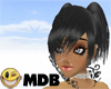 ~MDB~ BLACK PERSY HAIR