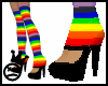 Rainbow Mary Janes