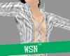 [wsn]OpenShirt#White