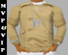 [MV]*Khaki Jacket+Whi T