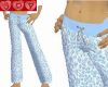Blue Leopard PJ Pants