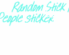 Randomness Sticker