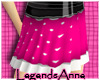Oo Pink Polka Skirt oO