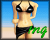 !Onyx Bikini w/Sarong