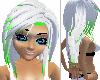 White/Green Garnet