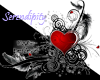 Heart/Feathers II Deco