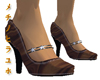 CA� Pumps Mahogany