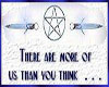 MORE OF US THAN U THINK