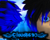 Black/Blue Cloud
