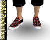 !BK EMO Argyle SO Red