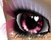 Long pink eyelashes