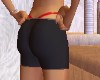 Black Spandex w/Thong