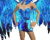 SD blue swirls mini