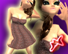 [M] Sequin Dress Choc