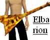 Fire guitar