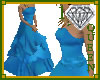 1DQ Teal Gem Gown