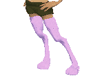 Lavender Kitsune Legs