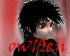 goth hair