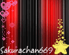 black w/red streaks