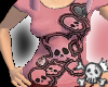 [F] Skulls & hearts tee