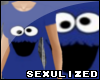 * Cookie Monster tee. F