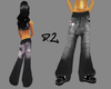 Black Denim Baggy Pantz