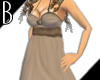 [Brown] Glamour Dress