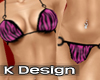 [*K] Pink Tiger Bikini