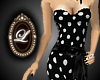 LIZ polka dot dress