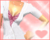 {F} White Cardigan