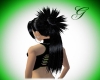 ink black hair