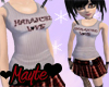 harajuku love school top