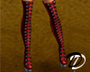 Thigh boots (red)